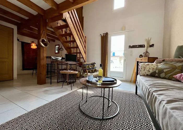 Villa Maison 2 Pièces Avec Mezzanine 4 Couchages D'oléron Ddo000-030 *